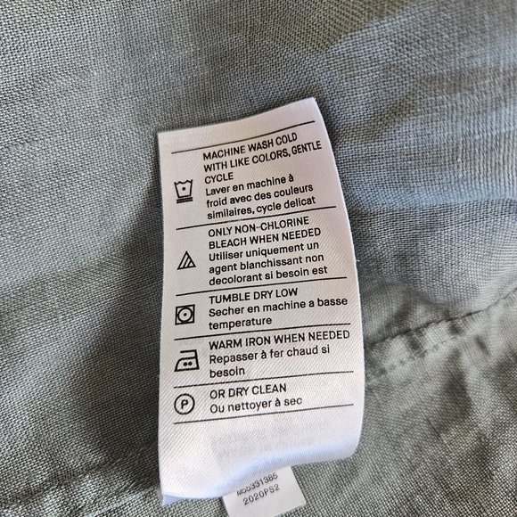 Vince Classic Fit Linen Button Up Shirts Bundle (x2) - Picture 16 of 16